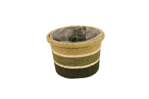 Macetero seagraas verde s/3
