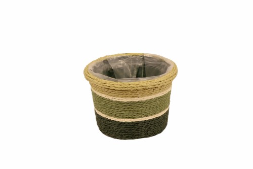 Macetero seagraas verde s/3