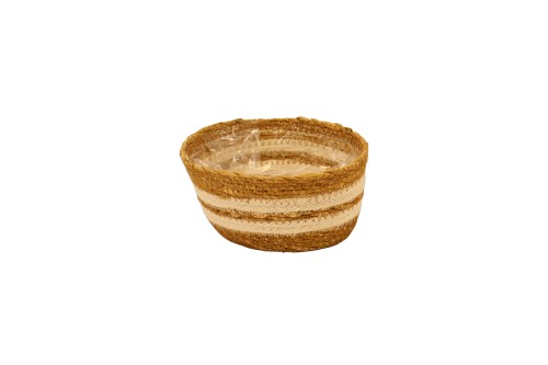 Maceteros seagrass natural y blanco