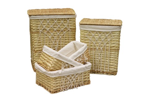 Ropero mimbre decoracion macrame s/5