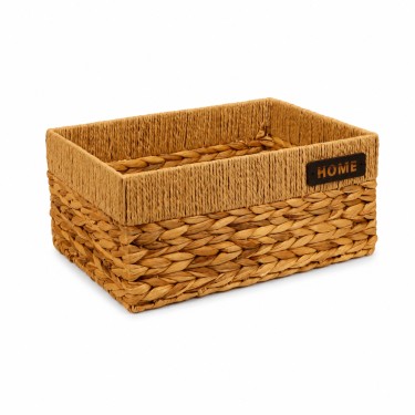 Roperos y canastos agua de jacinto beige s/6
