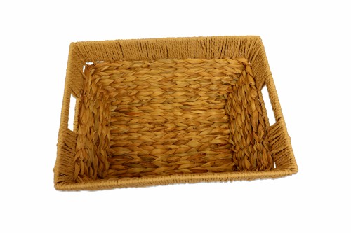 Bandeja rectangular agua de jacinto beige