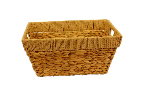Bandeja rectangular agua de jacinto beige