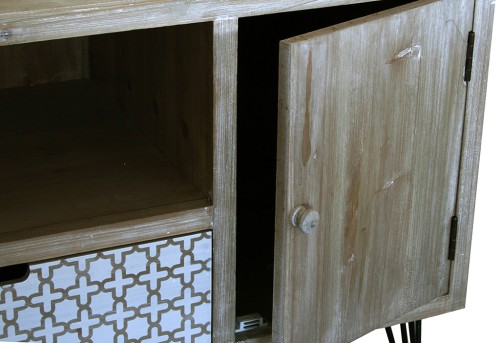 Mueble tv madera indie