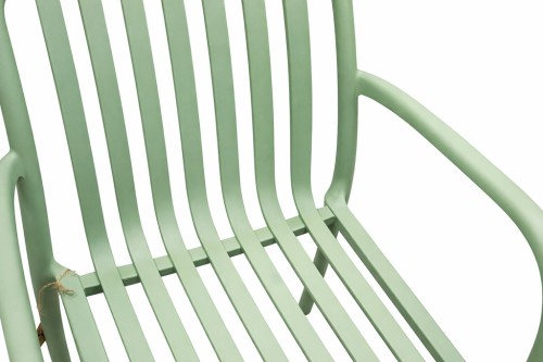 Grüner Outdoor-Stuhl