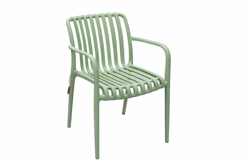 Grüner Outdoor-Stuhl