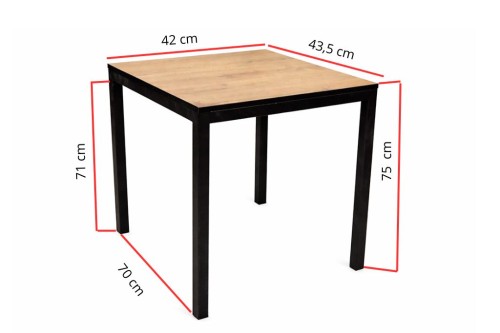Gartentisch 70x70