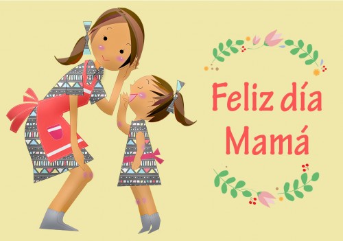 Tarjeta mama hijos