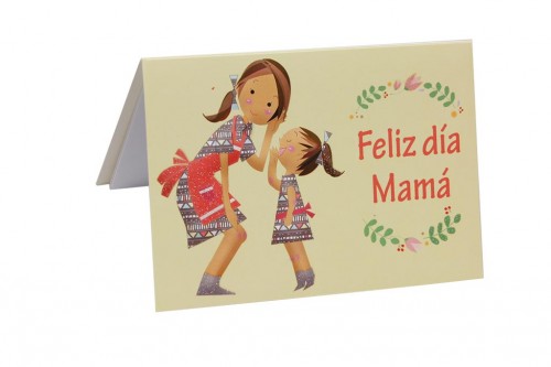 Tarjeta mama hijos