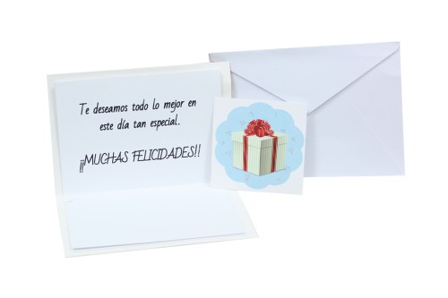 Tarjeta feliz cumpleaños búhos