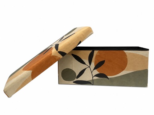 Baul plegable multicolor