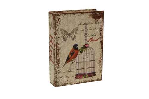 Caja madera bird