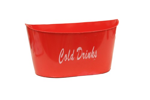 Cubo rojo cold drinks
