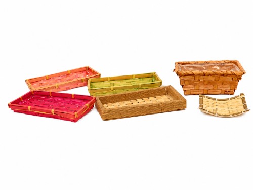 Bandejas variadas s/6 descoloridas