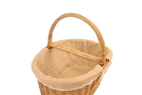Cesta picnic mimbre vintage
