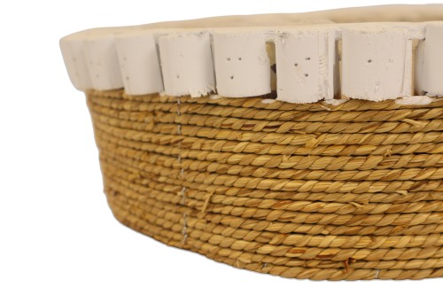 Maceta seagrass/madera