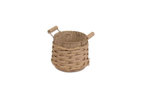 Maceta cubo metal
