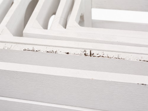 Caja madera blanca s/6