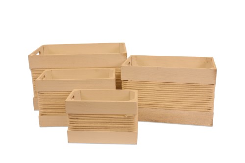 Caja madera blanca cuerda s/4