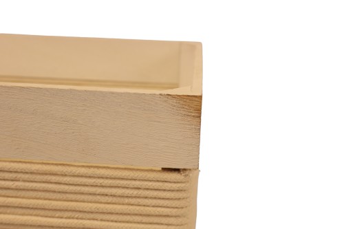 Caja madera blanca cuerda s/4
