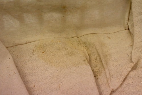 Cesta mimbre blanca