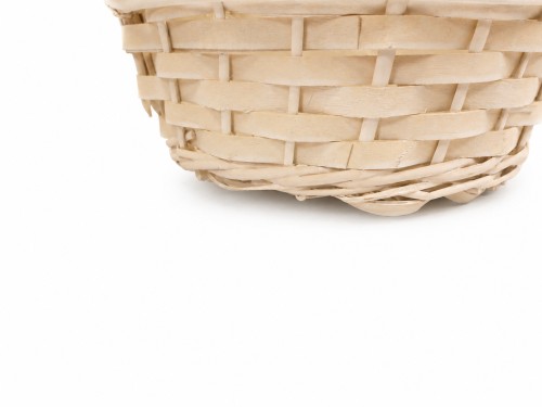 Cesta mimbre blanco s/2