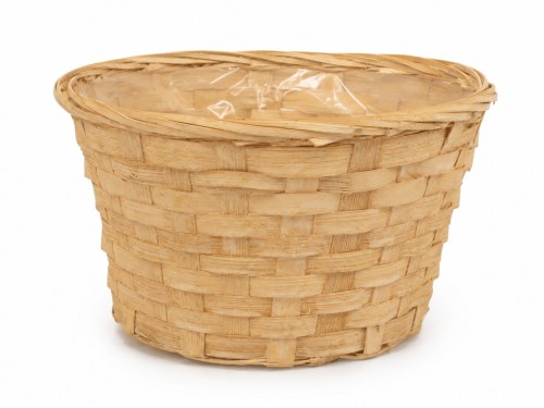 Maceta mimbre