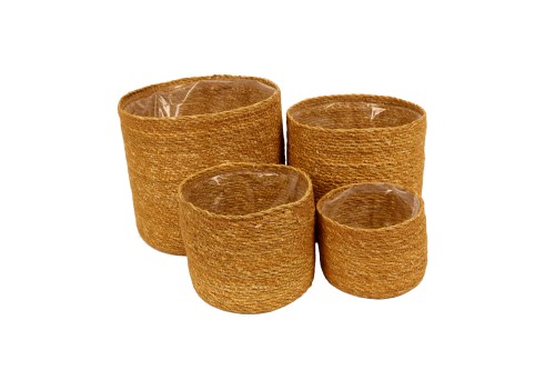 Maceteros yute s/4