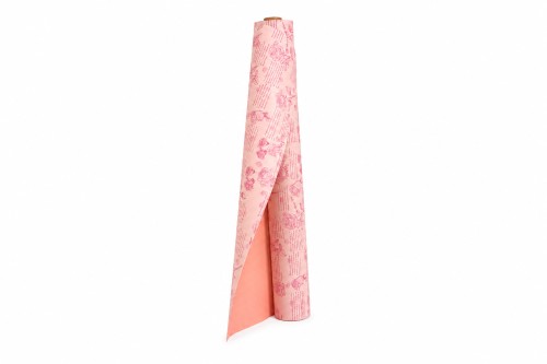 Rouleau double face rose lilas h. 70*50 mètres.
