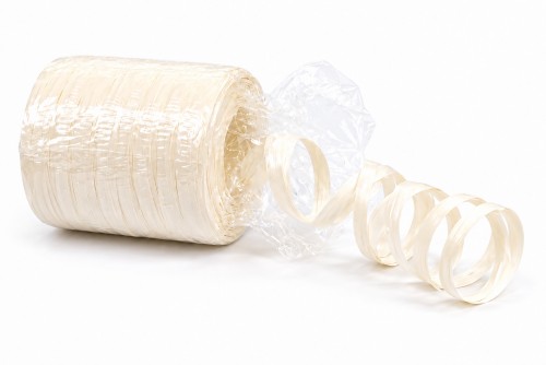 Rollo de rafia blanco 200m