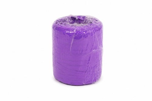 Rollo de rafia morado 200m