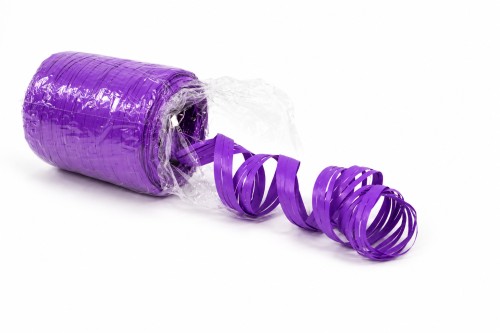Rollo de rafia morado 200m