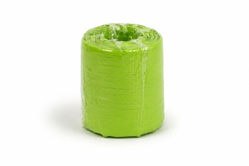 Rollo de rafia verde claro 200m