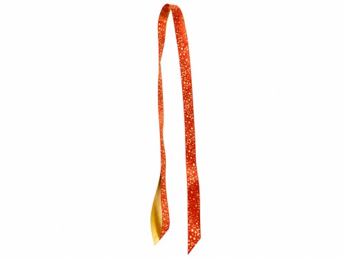 Lazo automontable 31mm rojo con estrellas (pack 50 uds)