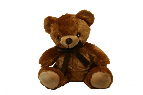 Peluche oso marron oscuro