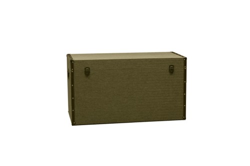 Baul tela clasico verde