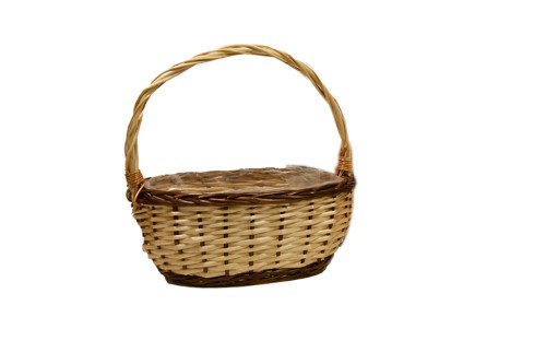 cesta de mimbre