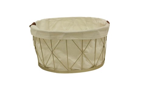 Panier blanc Square