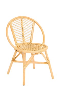Sillon ratan niño natural